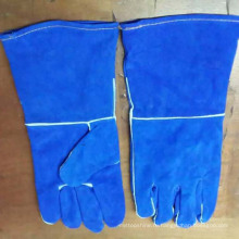 Хорошие качества Blue Safety Промышленные сварочные рабочие перчатки